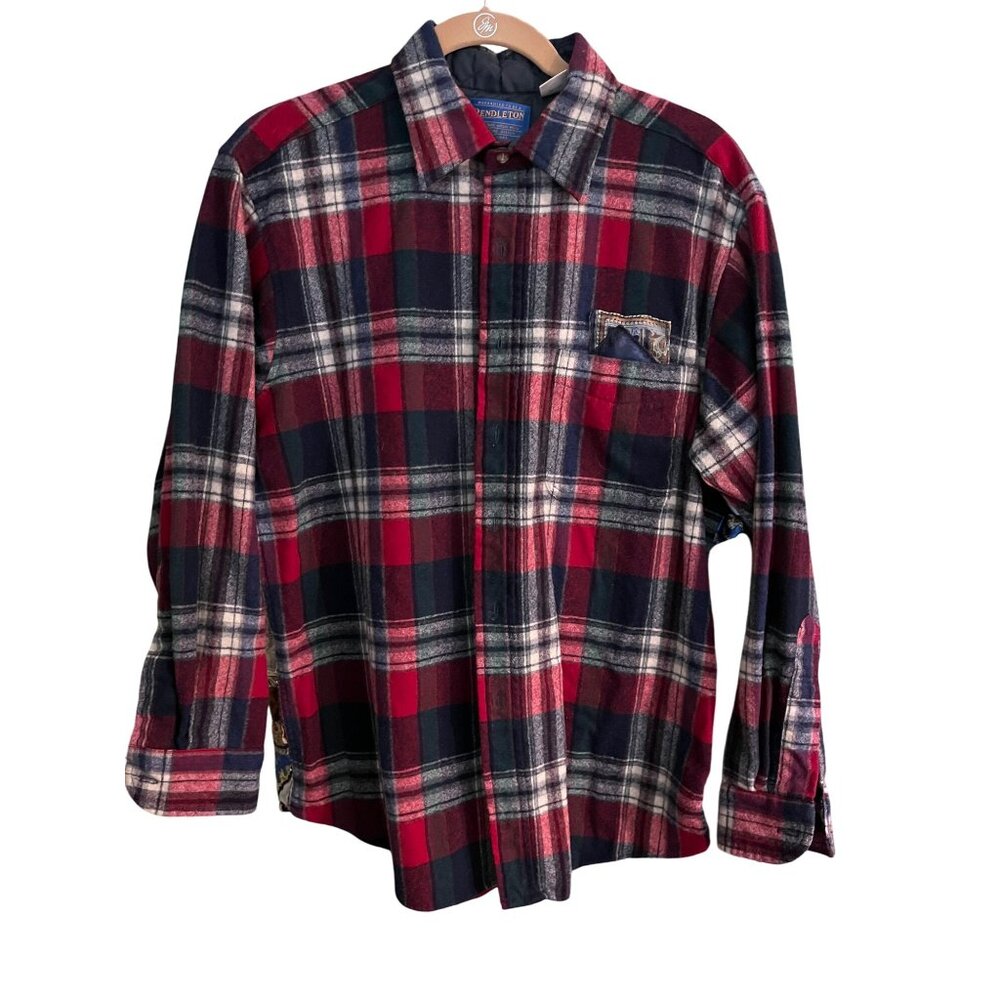 Pendleton Long Sleeve Flannel Button Down Shirt S… - image 2